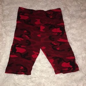 Camo Biker Short